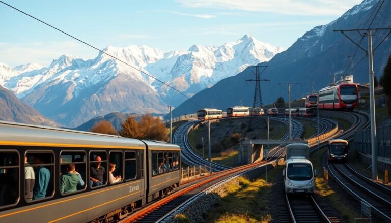 getting around Switzerland