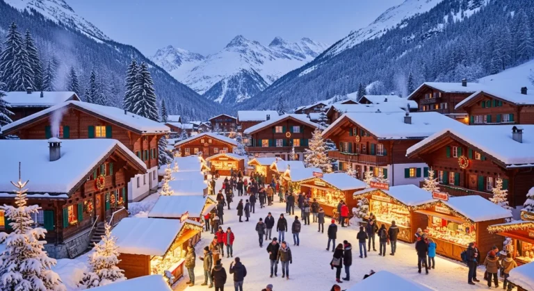 Enjoy Christmas in Switzerland: A Winter Wonderland