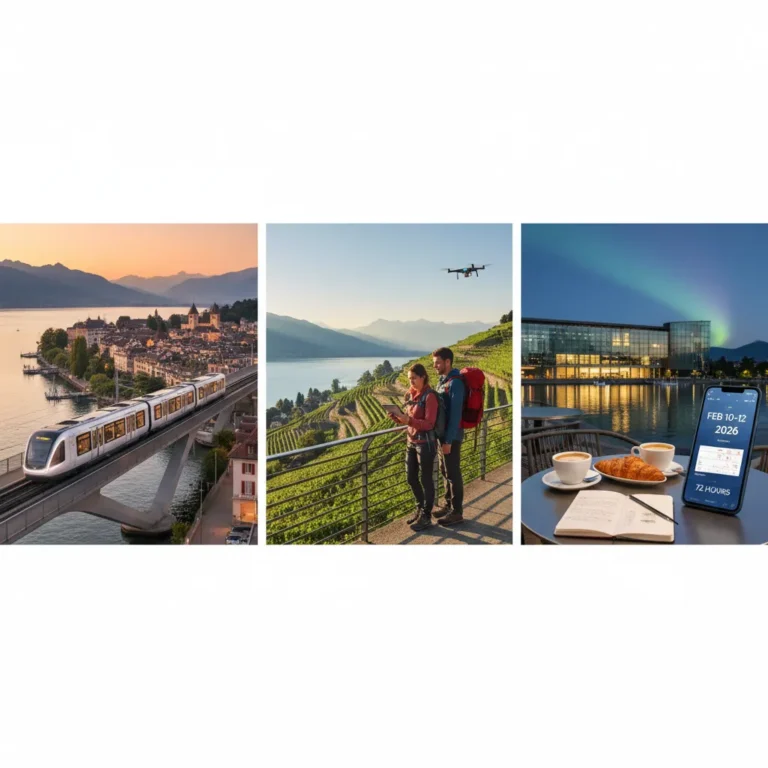 Lausanne 3-Day Itinerary: How to Spend 72 Hours in 2026