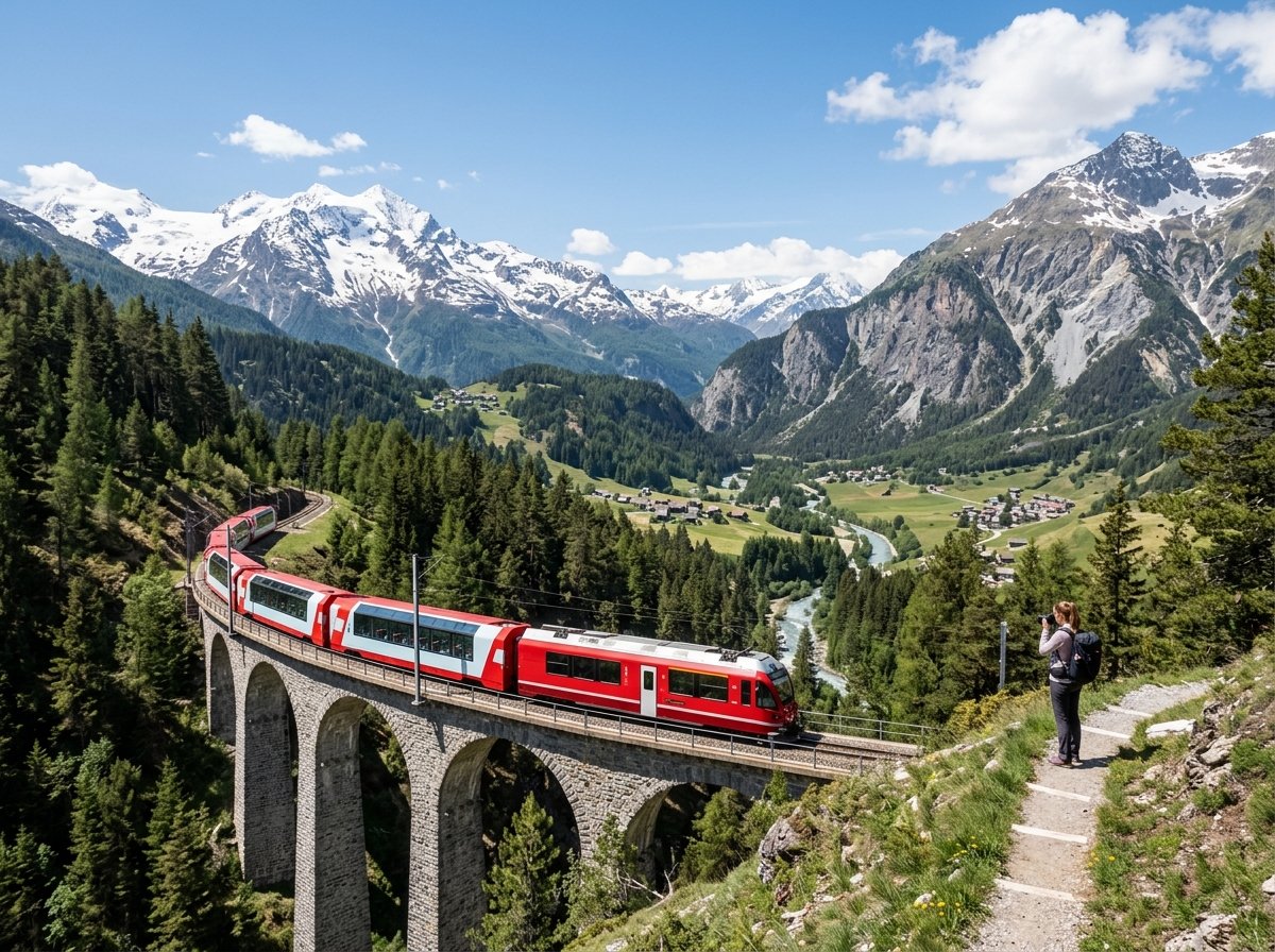 Swiss Train Travel Guide 2026: Best Scenic Routes and Passes - visual guide