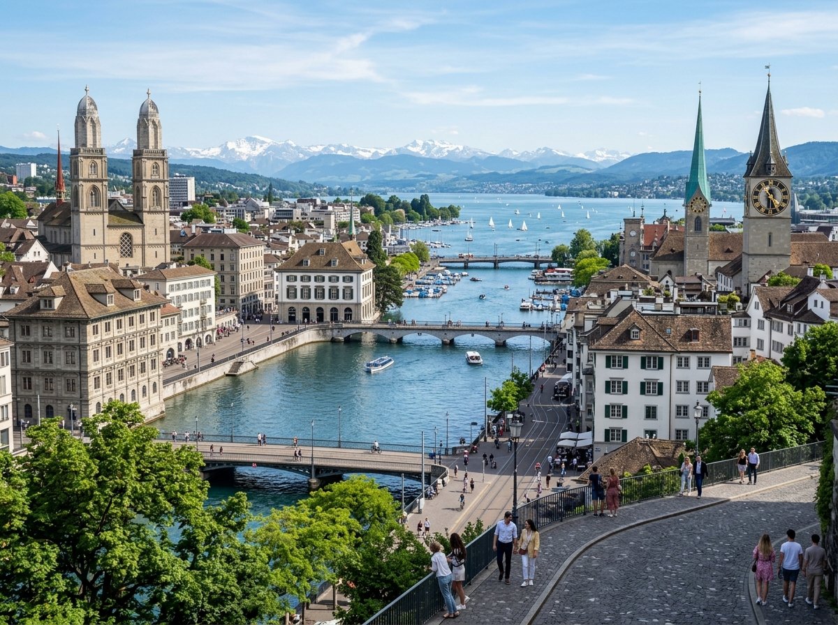 Zurich Travel Guide 2026 A Local Honest Walkthrough, illustration of city map