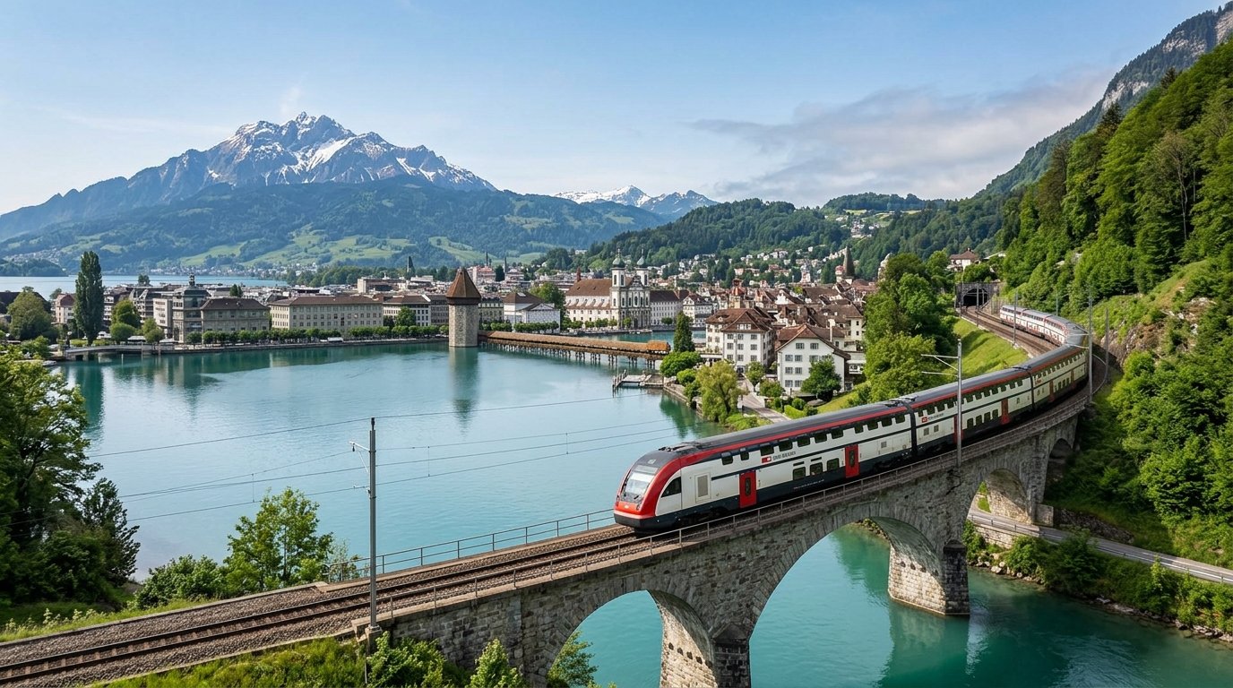 Lucerne Day Trip from Zurich 2026: Train Times, Costs & What to Actually See — hero image